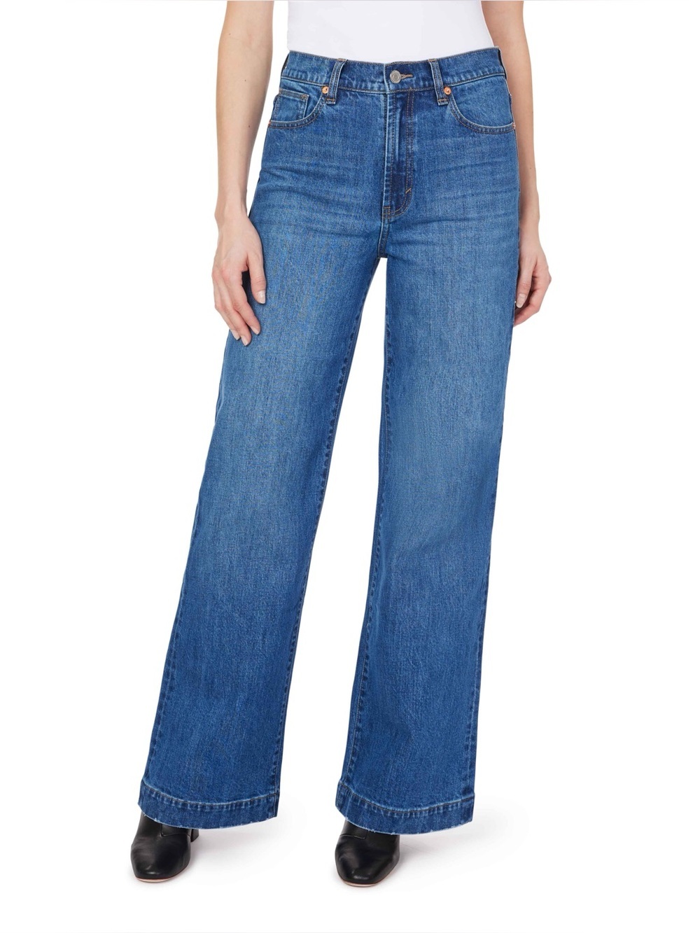 Habitual Wide Leg High-Rise Jeans ayr agolde mother ruti Anine bing reformation